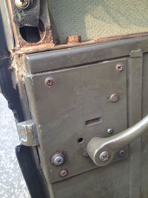 Inside rear lock