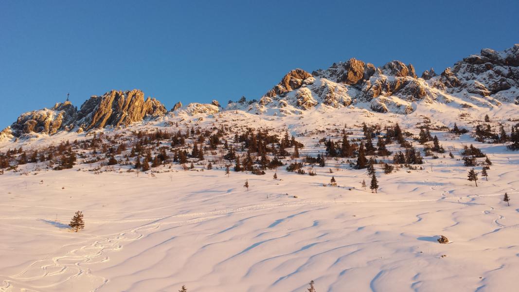 Kampenwand in winter