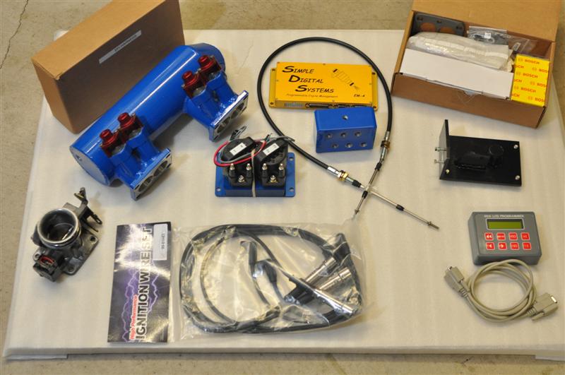 Complete kit shown with original boxes