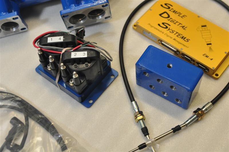 Billet Coil Pack and Fuel-Distribution Box